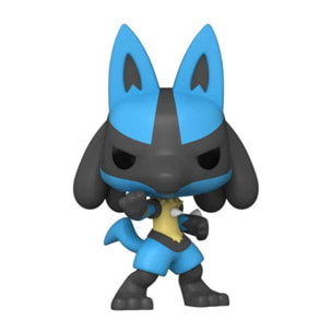 Pokemon Pop! Games Figure in Vinile Lucario (Emea) 9 Cm Funko