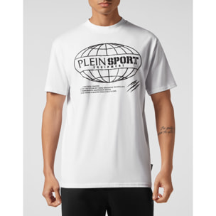 PLEIN SPORT T-Shirt Round Neck Ss GLOBAL EXPRESS EDITION