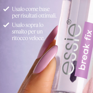 Smalto Riparatore Trasparente Patch Liquido Break Fix per Unghie Rotte Base Coat e Top Coat 7ml