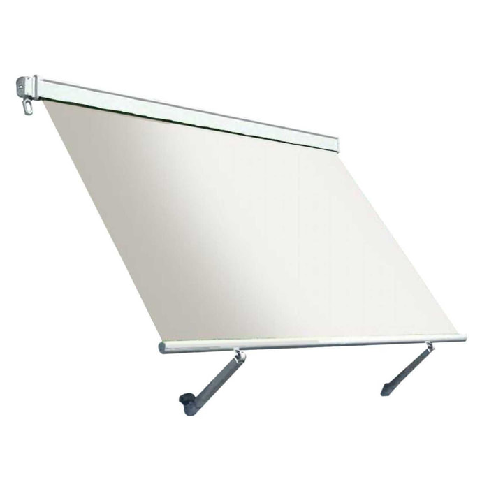 Tenda da sole manuale Beverly Vacchetti in alluminio beige cm200x250