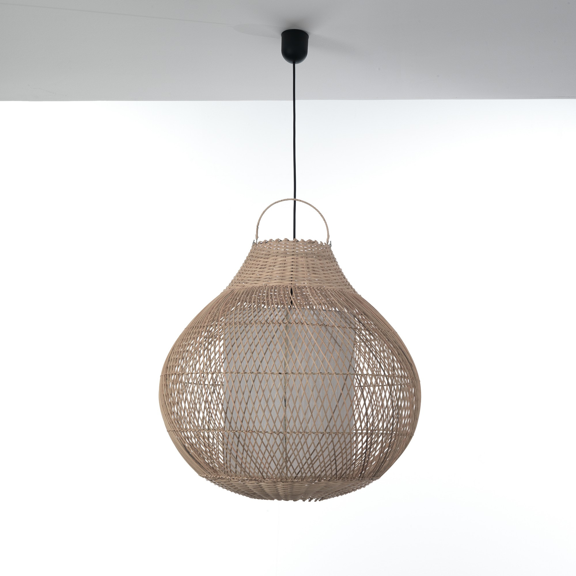 TOMASUCCI Lampadario ARITHA NATURAL Marrone