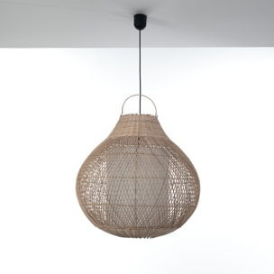 TOMASUCCI Lampadario ARITHA NATURAL Marrone