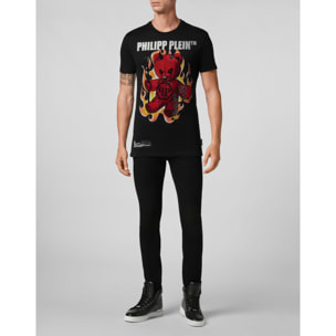 PHILIPP PLEIN T-shirt Round Neck SS Teddy Bear