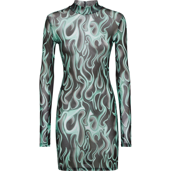 PHILIPP PLEIN Vestido corto FLAME