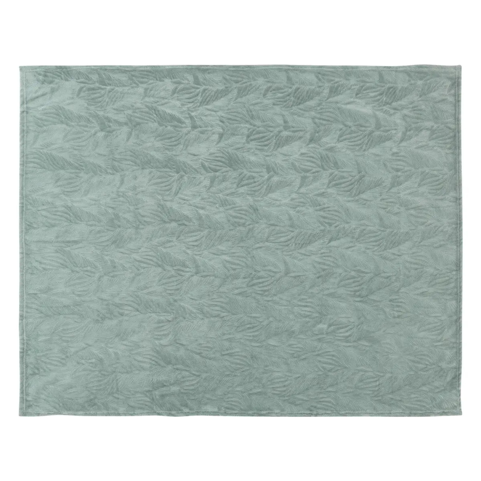 Plaid flanelle Ryo bleu 125x150cm