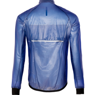 Chaqueta ciclista sin capucha transpirable, resistente al viento y a la lluvia.