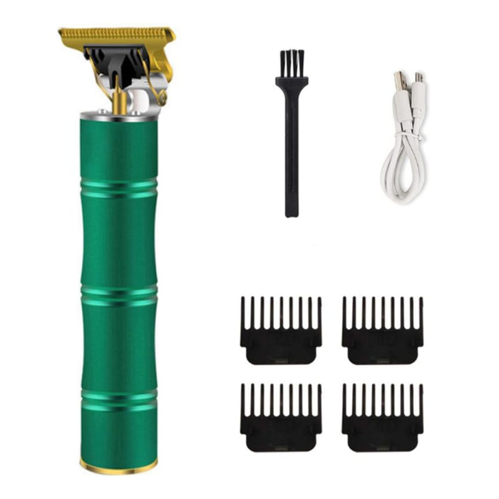 Tondeuse électrique professionnelle rechargeable Vert Herzberg HG04104-GRE