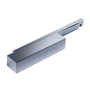 Ferme-porte TS93 G25 sans bras DORMA - Argent - Force 2 à 5 - opposé aux paumelles - 43070001