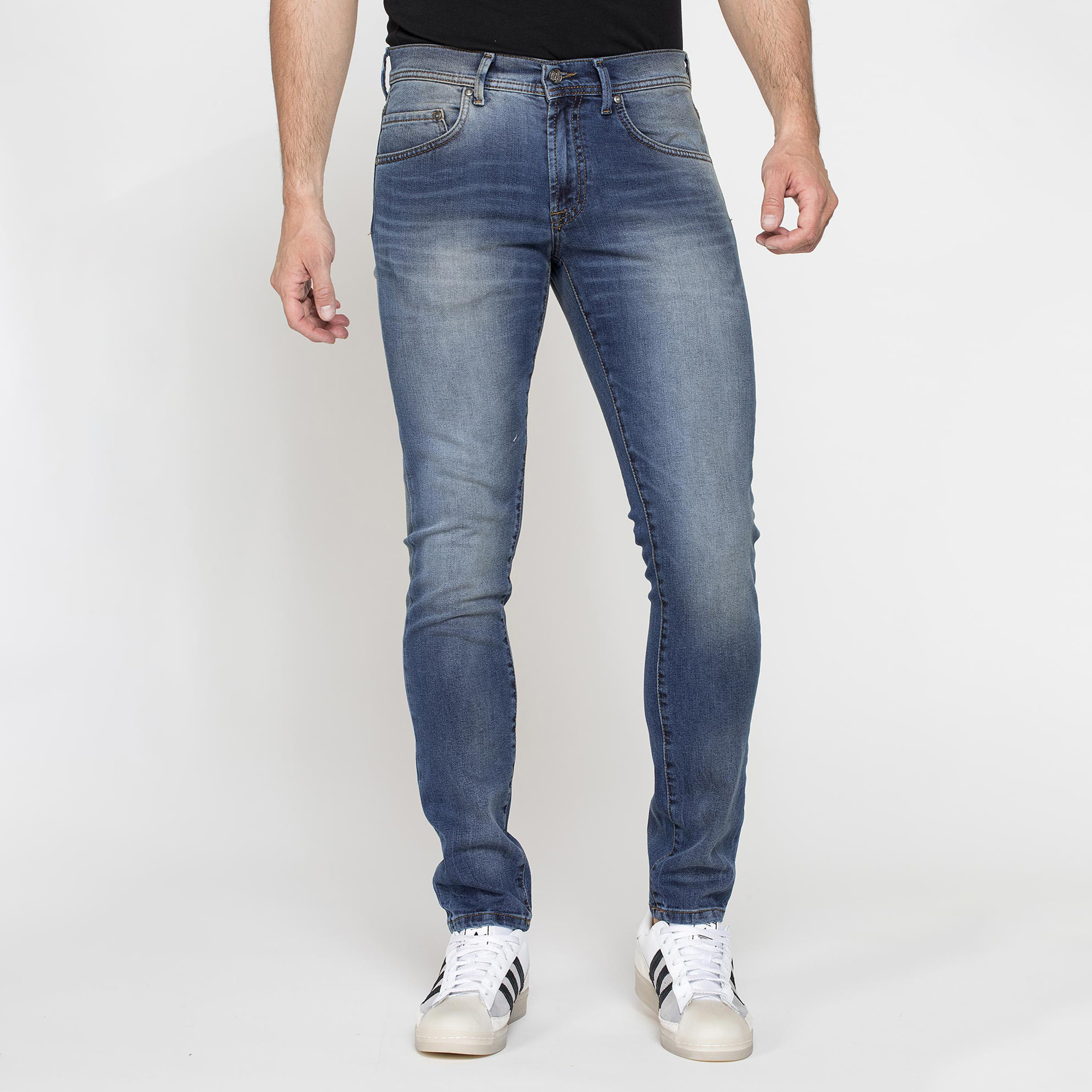 JEANS UOMO 5 TASCHE MOD. 717 SLIM FIT CON TRATTAMENTI