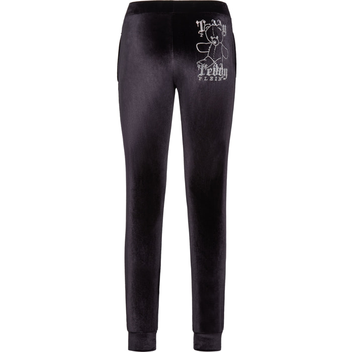 PHILIPP PLEIN Jogging Trousers Monogram Teddy Bear