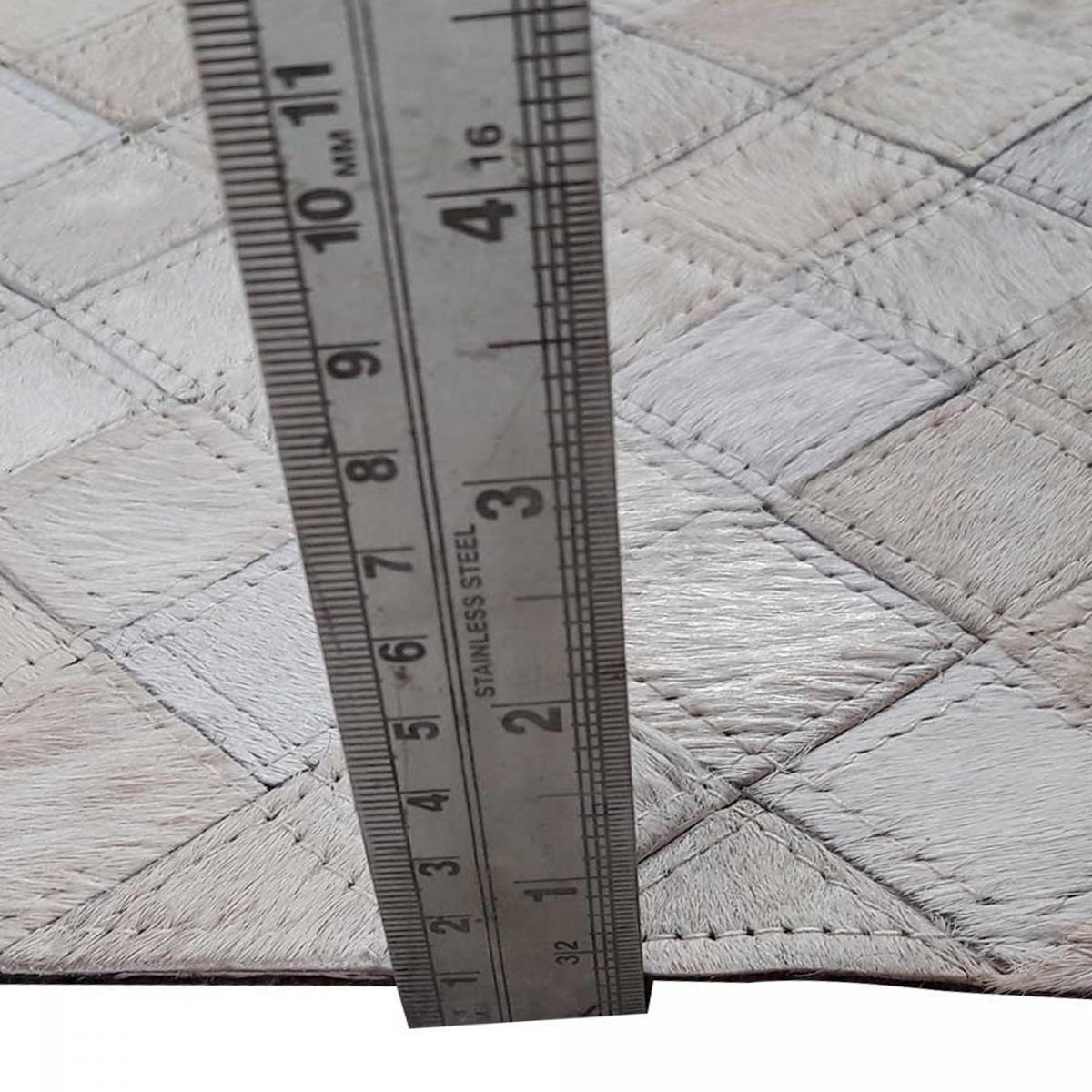 Tapis peau de vache kilim fait main DICU