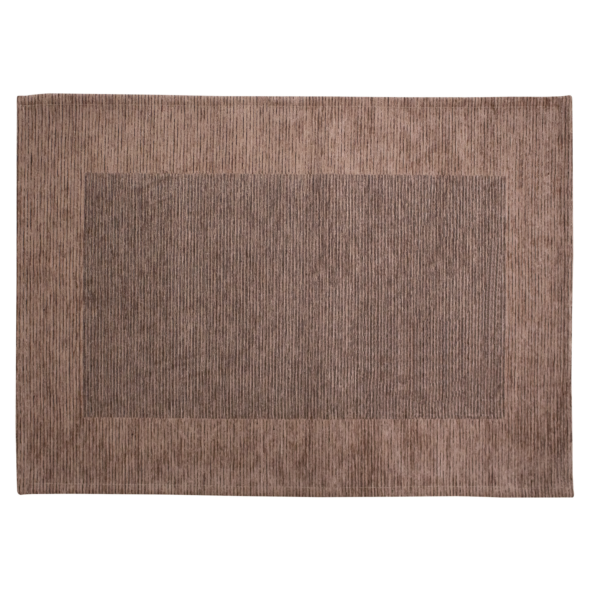 TAPPETO DA CUCINA DIS.RIGHE COL.PRUGNA 57X190 CM CON ANTISCIVOLO