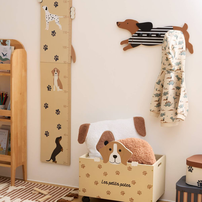 Patère Scott marron 5 crochets