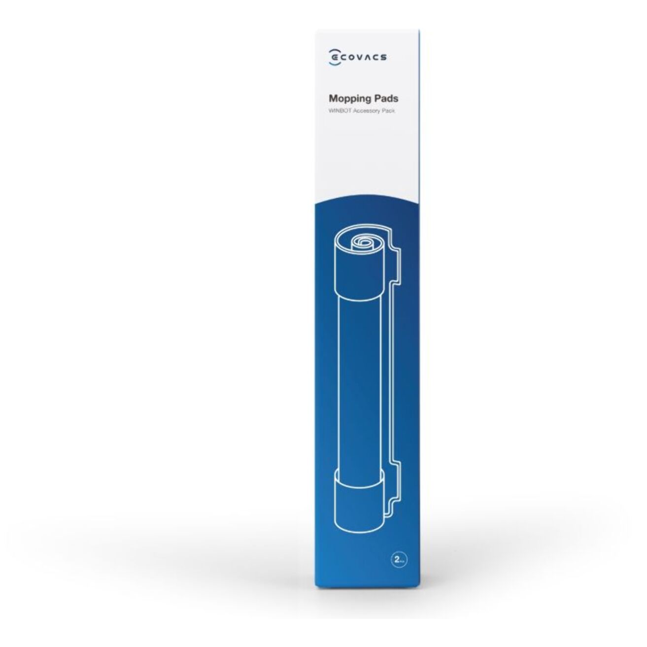 Lingettes et serpillères ECOVACS Nettoyage W-CC02-0005 lave-vitres Winbot W1 Pro