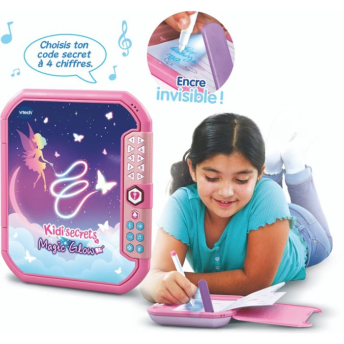 Jeu éducatif VTECH Kidisecrets Journal Intime Magic glow