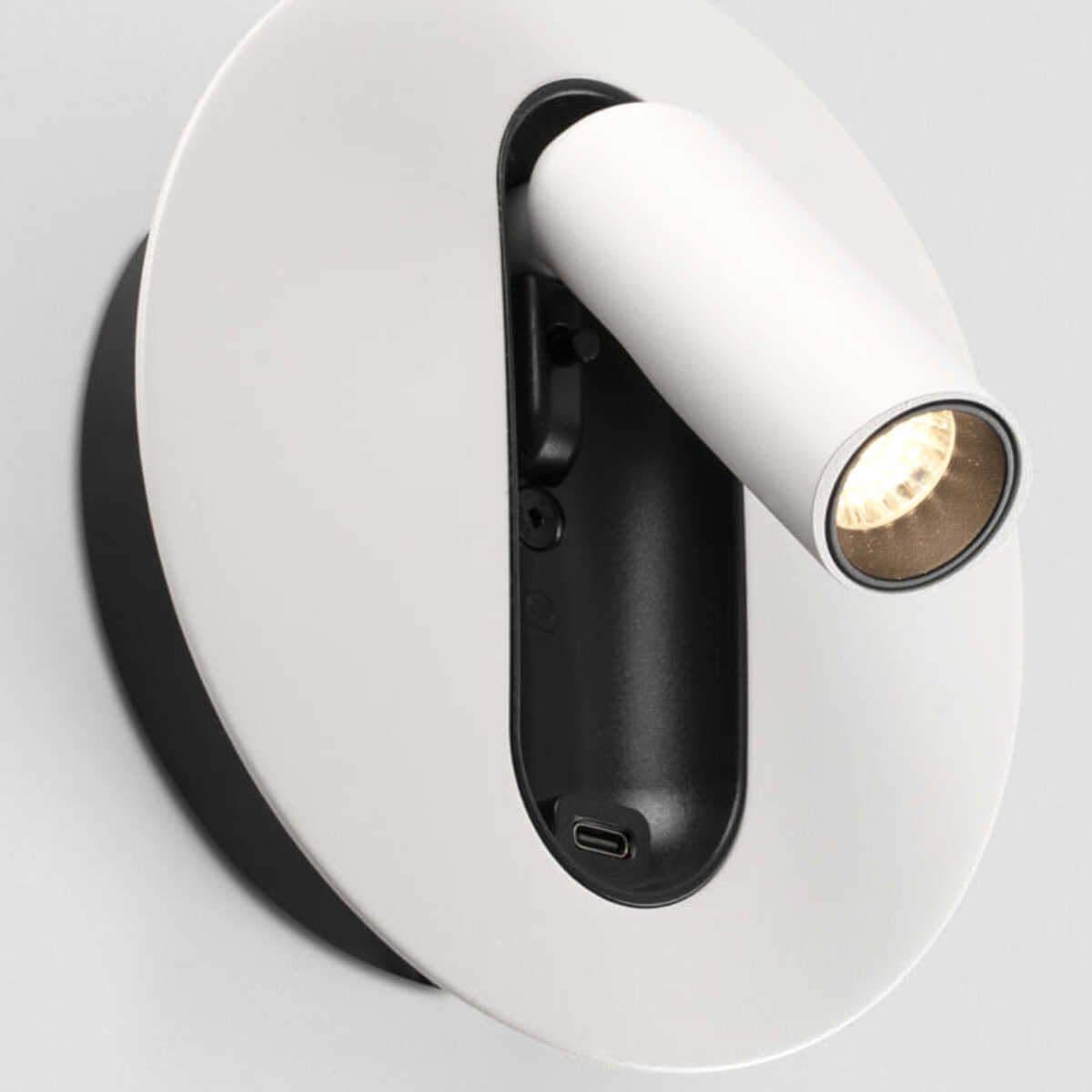 TIMIT USB C Aplique lector blanco