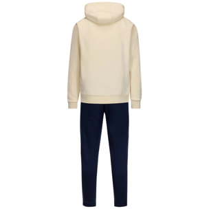Kappa - Chándales deportivos Hombre Blanco - Logo Fillo