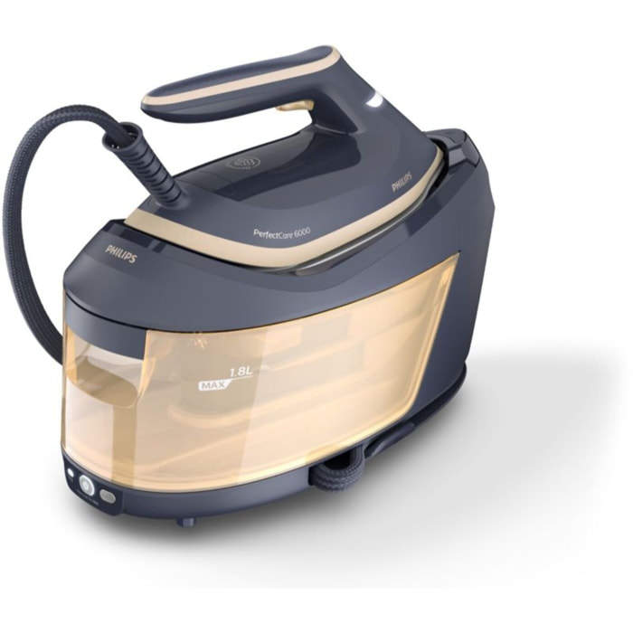 Centrale vapeur PHILIPS PSG6066/20 bleu et doré 1,8L