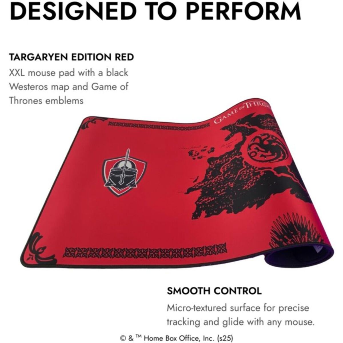 Tapis de souris LEXIP X TSUME - GAME OF THRONES TARGARYEN TAPI