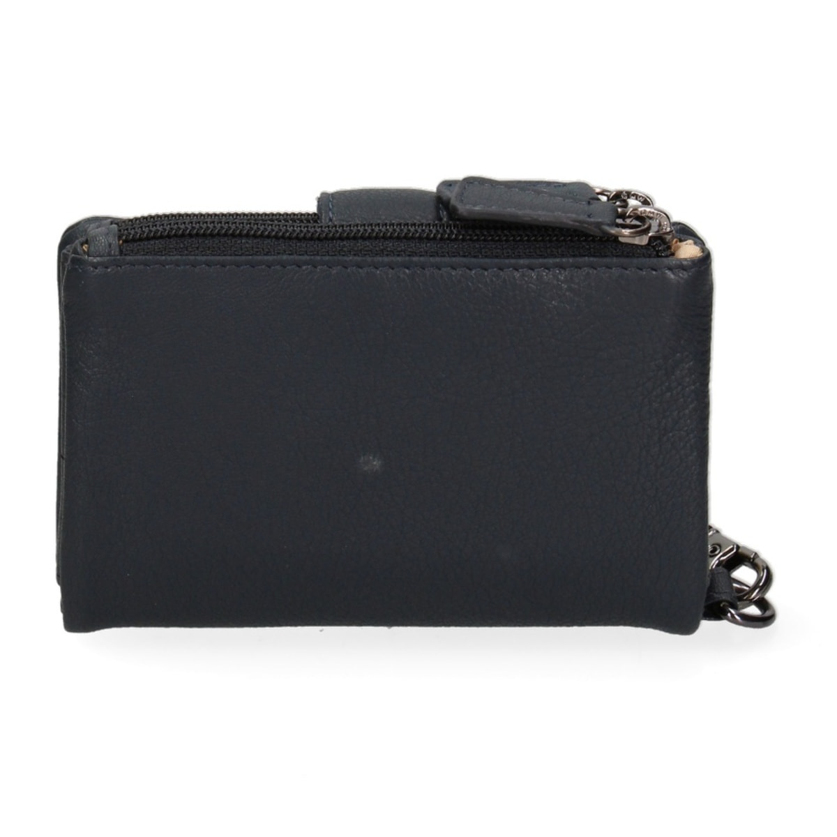 Portafoglio donna in vera pelle - Modello False - Casual - 13.5 x 10.0 x 3.0 cm