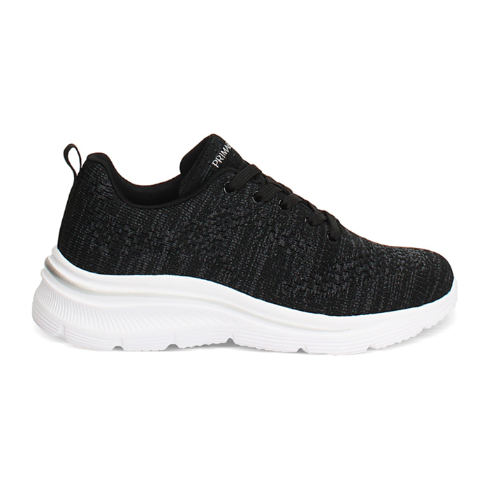 Sneakers in tessuto nere