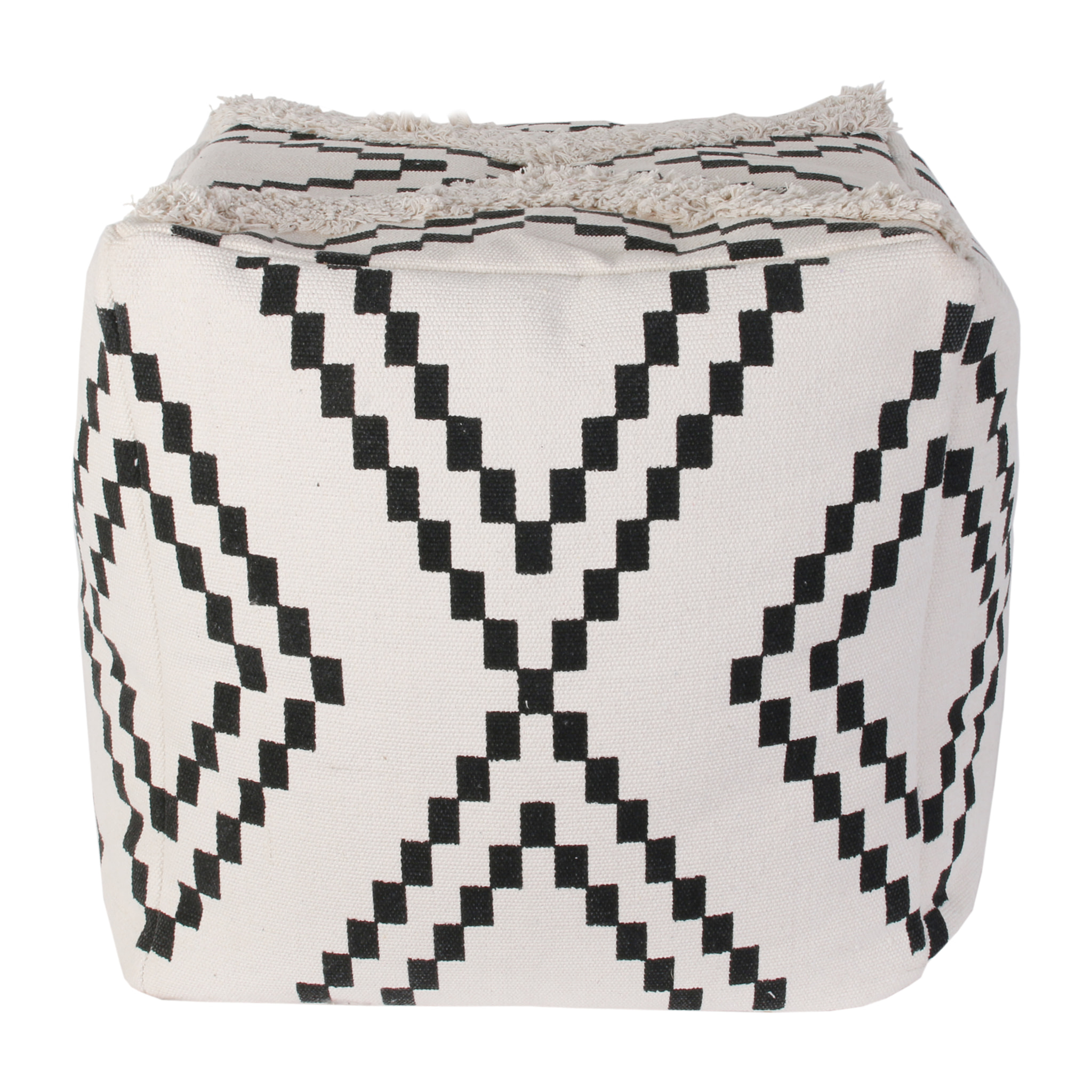 Pouf Berbere Mirage 45x45x45cm - Lot De 2