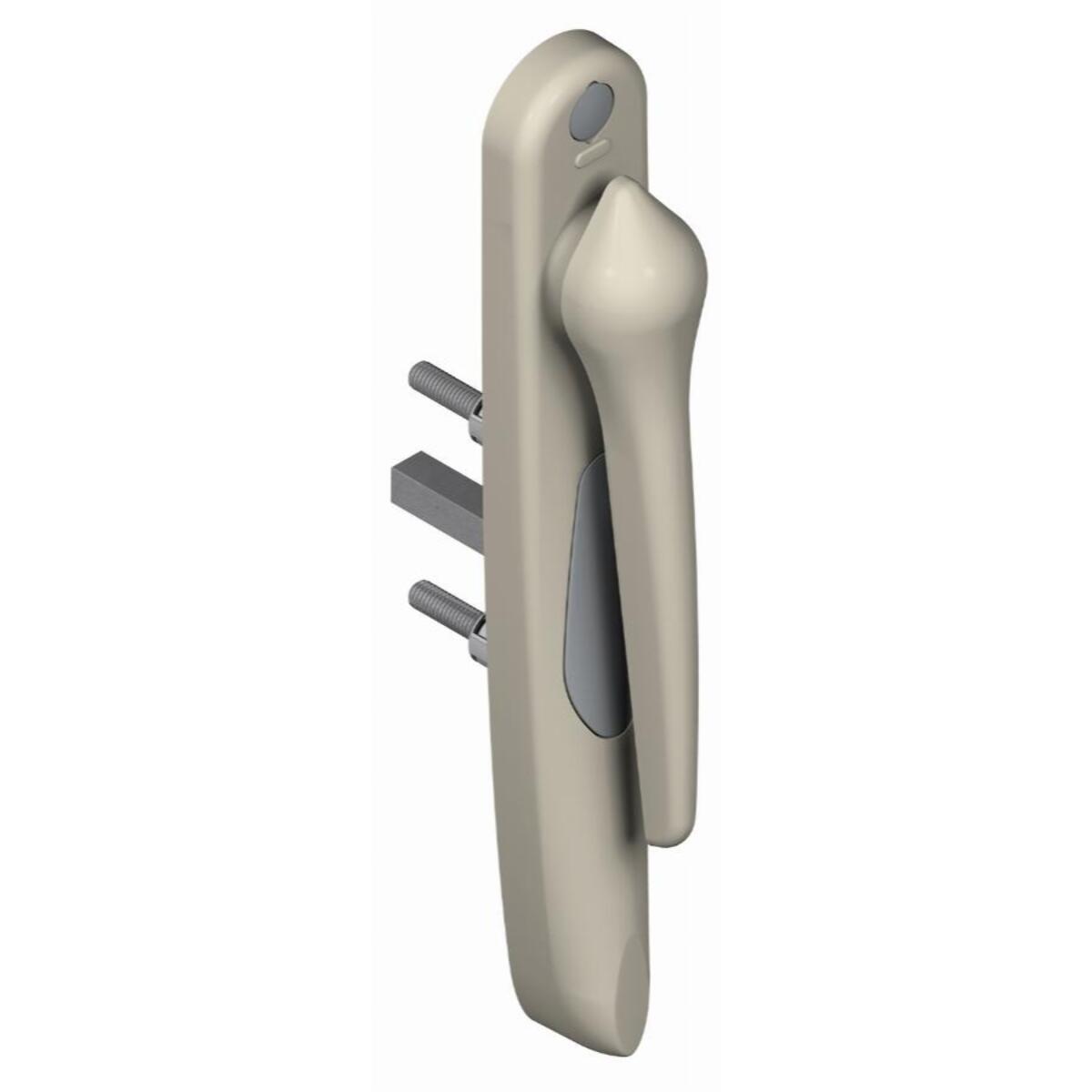 Poignée 20° extérieur 5511 LA CROISEE DS - Saillie réduite - Gris inox claro - Droite - DS5511-D870