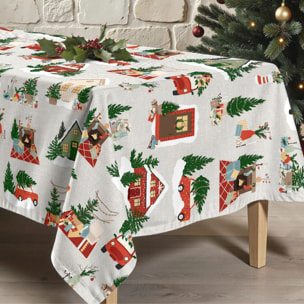 Nappe en résine Anti-tâches Merry Christmas 78