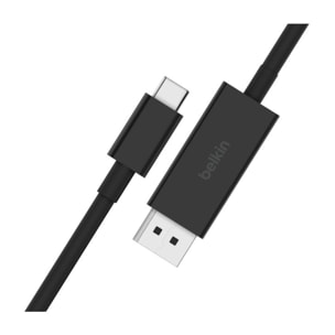 Connecteur BELKIN vers DisplayPort 1.4 noir 2M