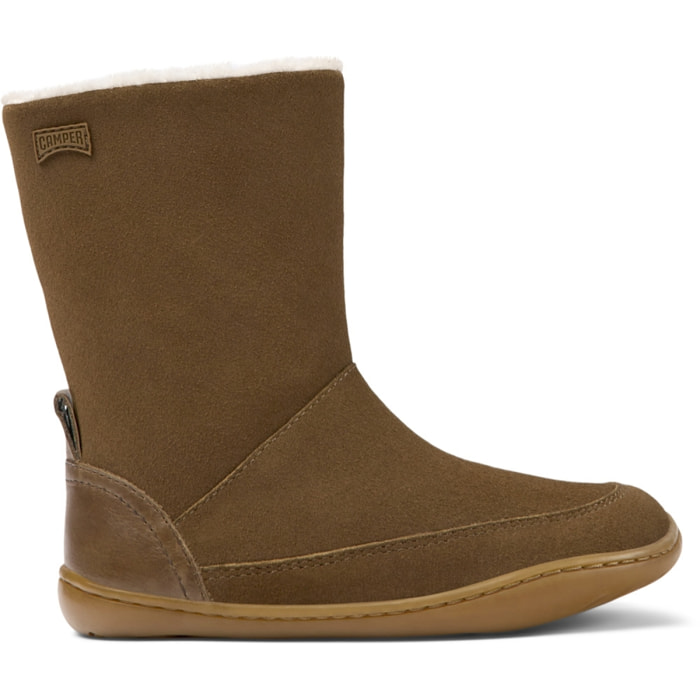 CAMPER Peu Cami - Botines Marrón Infantil Unisex