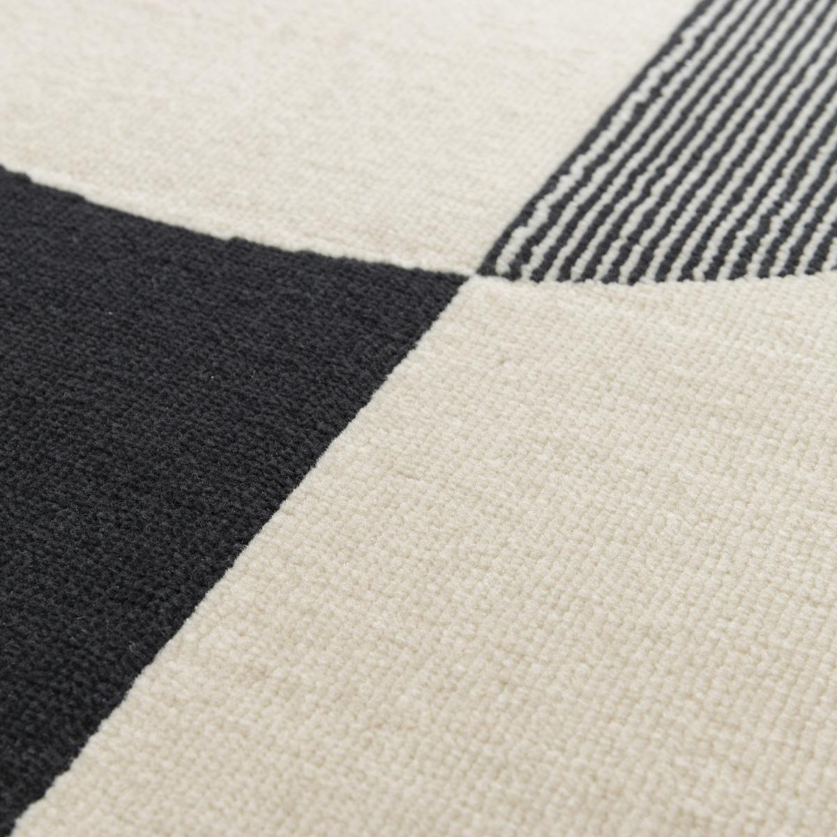 Tapis salon et chambre tissé motif géométrique KUDI