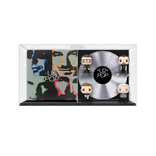 U2 Funko POP Albums DLX Vinile Figura 4 Personaggi POP 9 cm