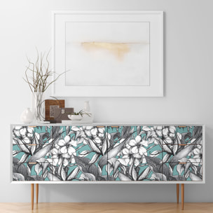 Sticker meuble tropical zonko 40 x 60 cm