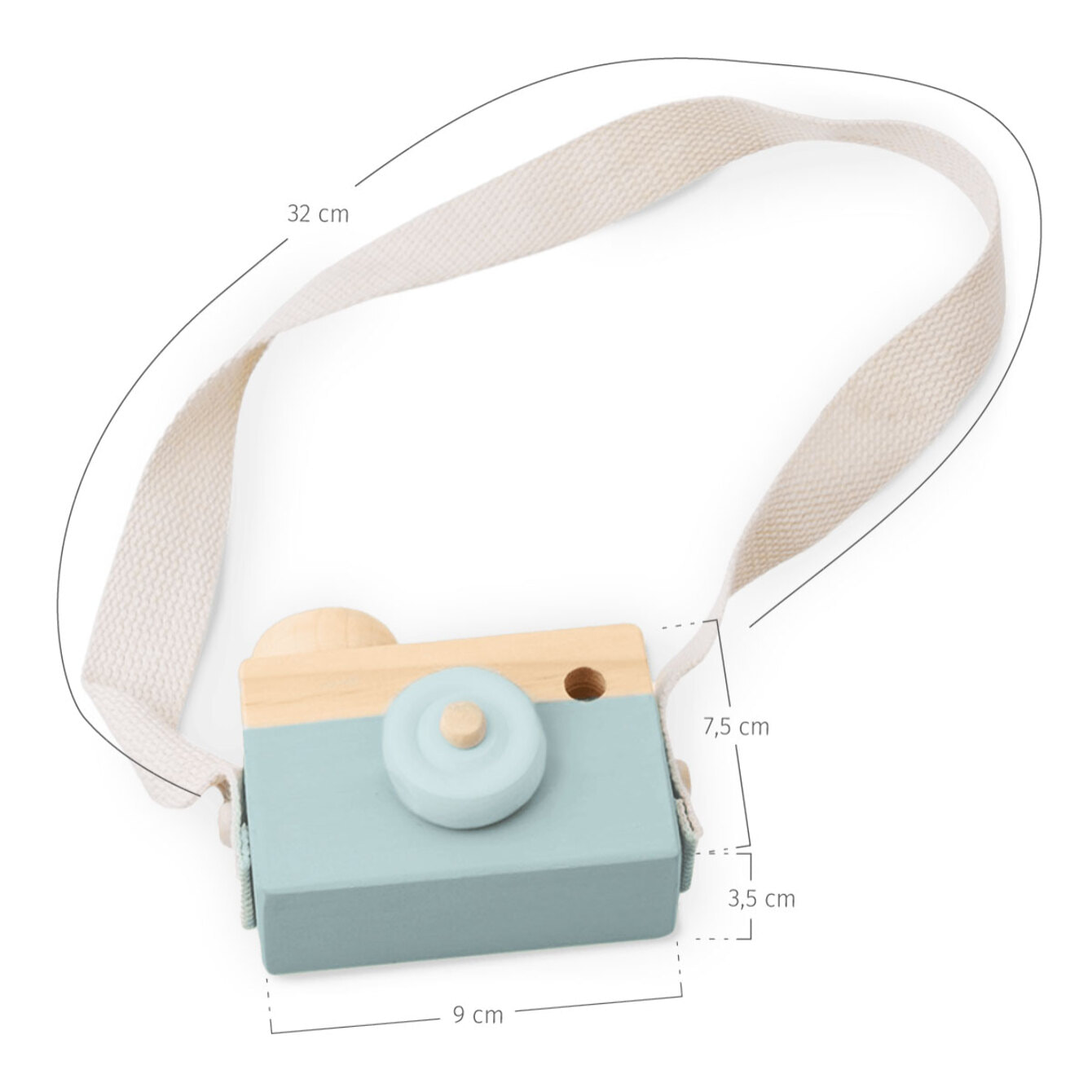 Cámara fotos PHOTOLOOM MINT de madera