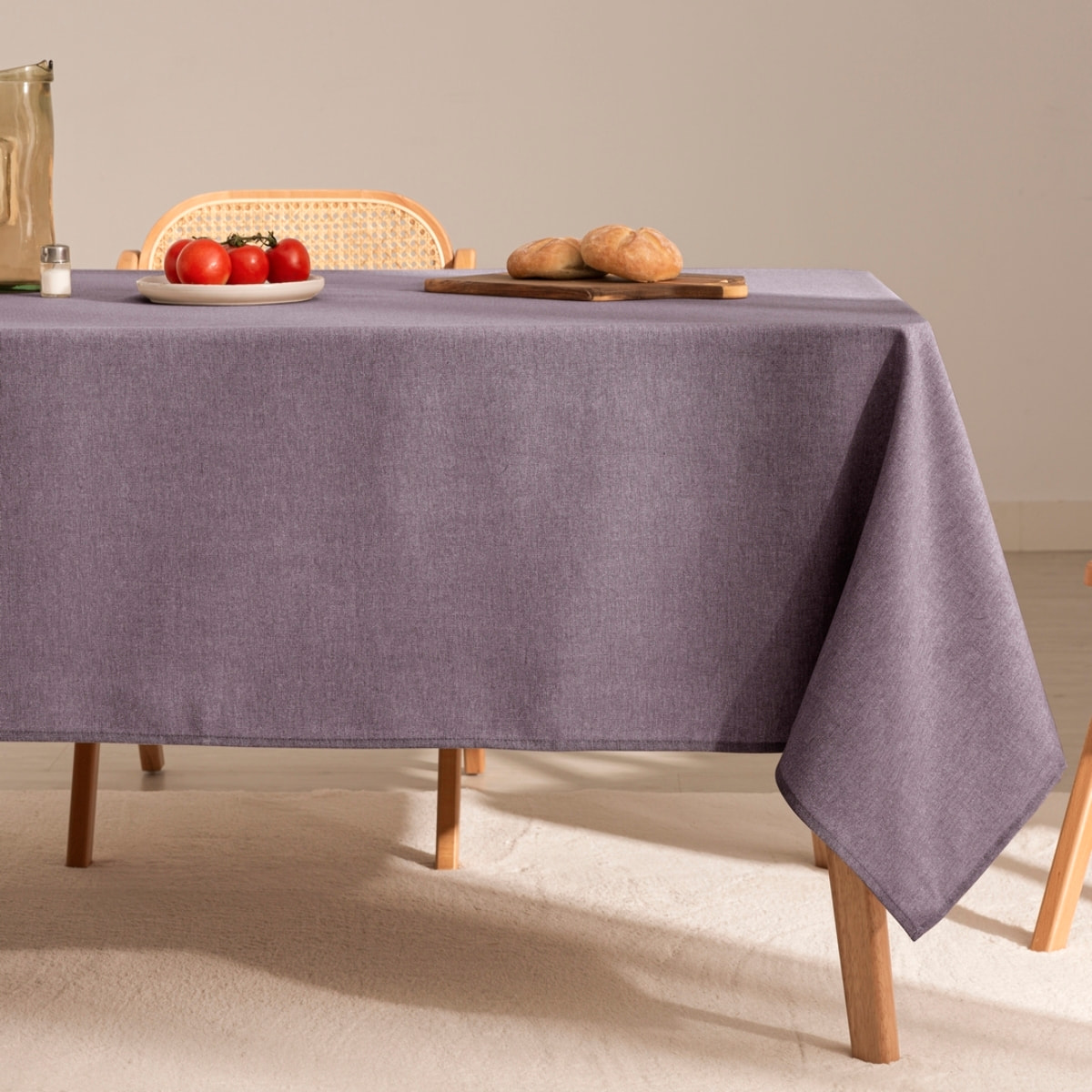 Nappe anti-tâches SENA MAUVE