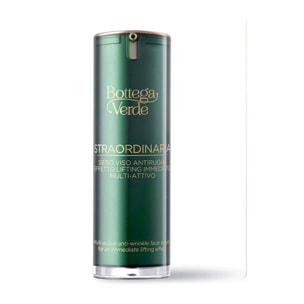 Straordinaria - Siero viso antirughe effetto lifting immediato multi-attivo, rimpolpante, idratante, con Acido Ialuronico e Filmexel®