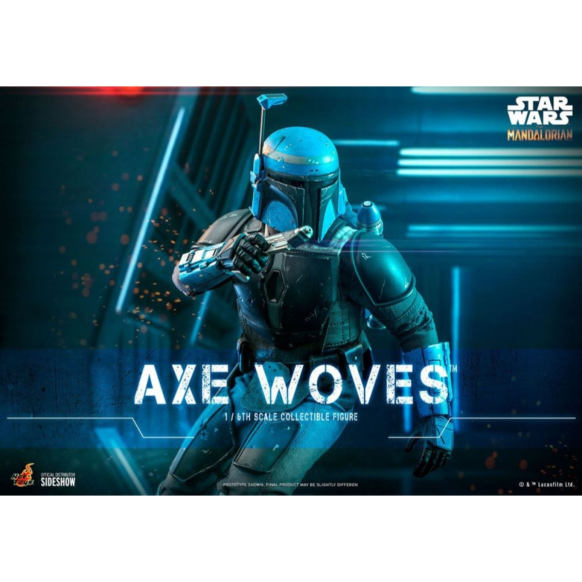 Star Wars The Mandalorian Action Figura 1/6 Axe Woves 30 Cm Hot Toys