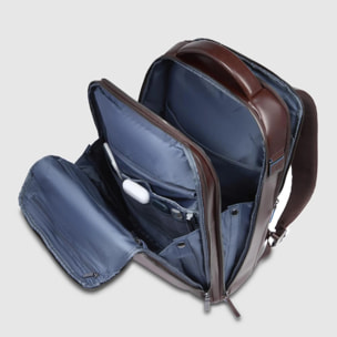Piquadro Zaino da viaggio fast-check porta pc e iPad®Pro con protezioni antiurto e RFID, personalizzabile