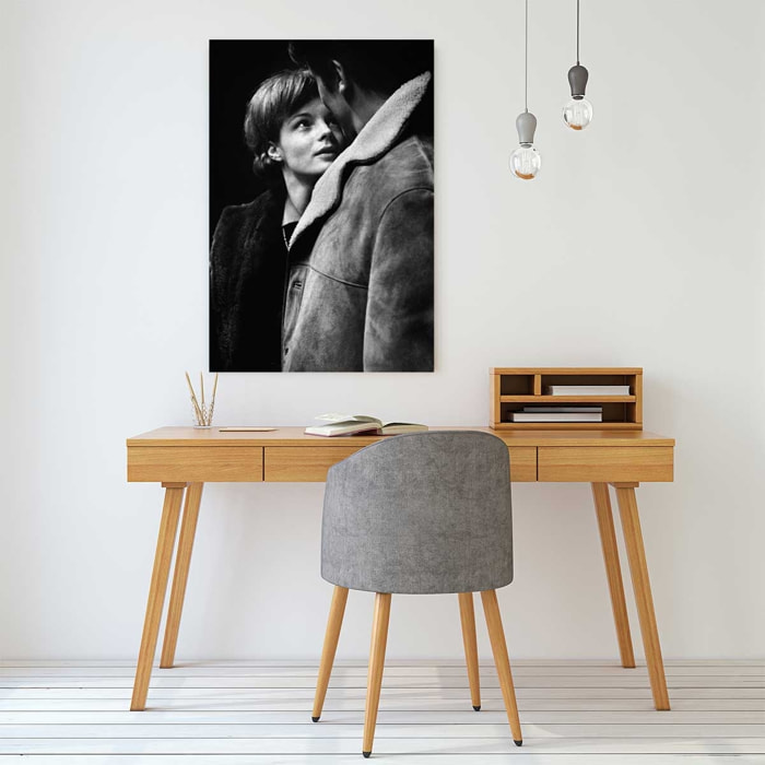 Tableau Romy Schneider et Alain Delon Toile imprimée