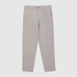 Pantalone chino in lino