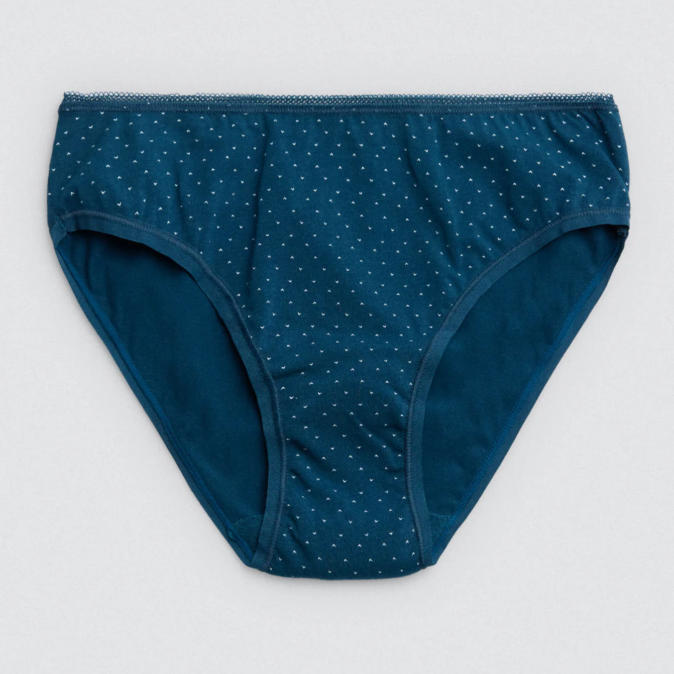 Confezione da 6 mutandine midi in cotone stampato