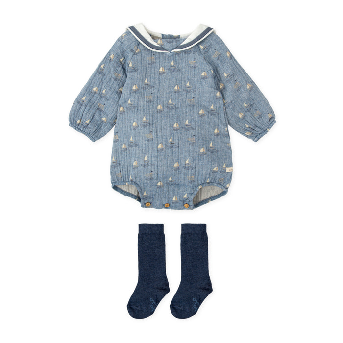 PELELE CON CALCETINES PORCELANA - Porcelana