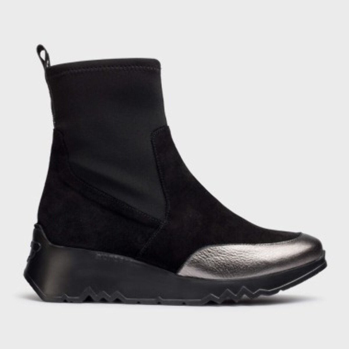 Botines SINGAPUR Negros. Tacón: 4,5cm