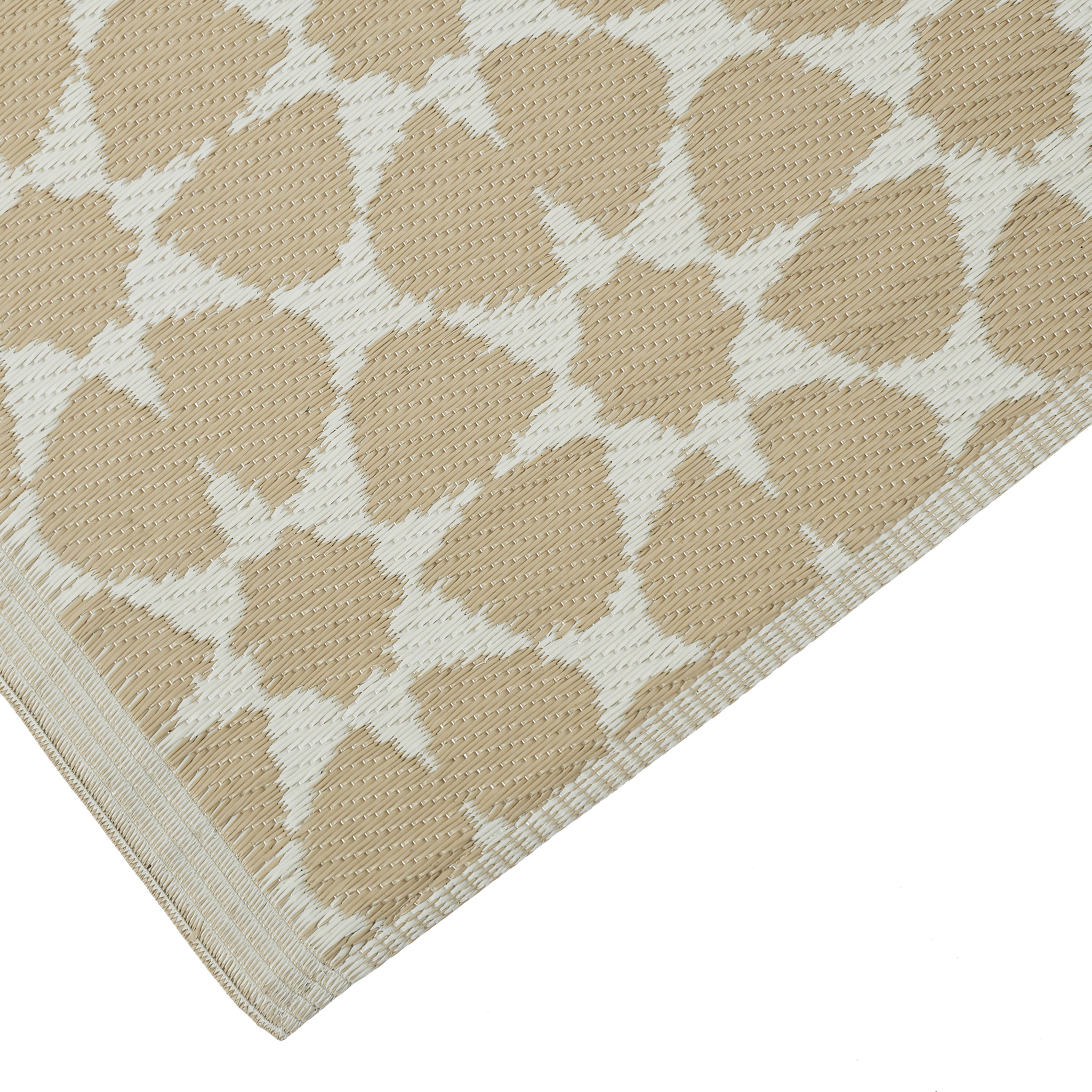 Tapis Interieur Exterieur Patio Beige 120x180