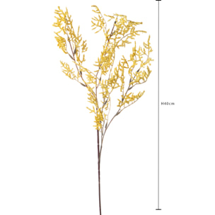 Limonium 74 Cm - Pezzi 12 - 12X74X12cm - Colore: Giallo - Bianchi Dino - Fiori Artificiali