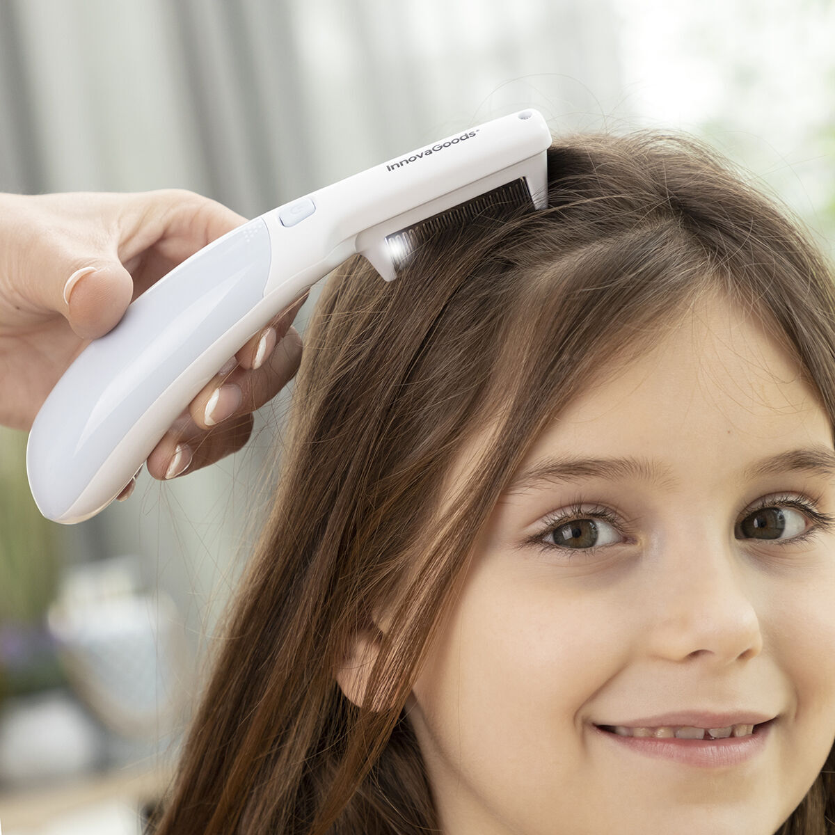Pettine Elettrico Antipidocchi con Manico Unlicer InnovaGoods