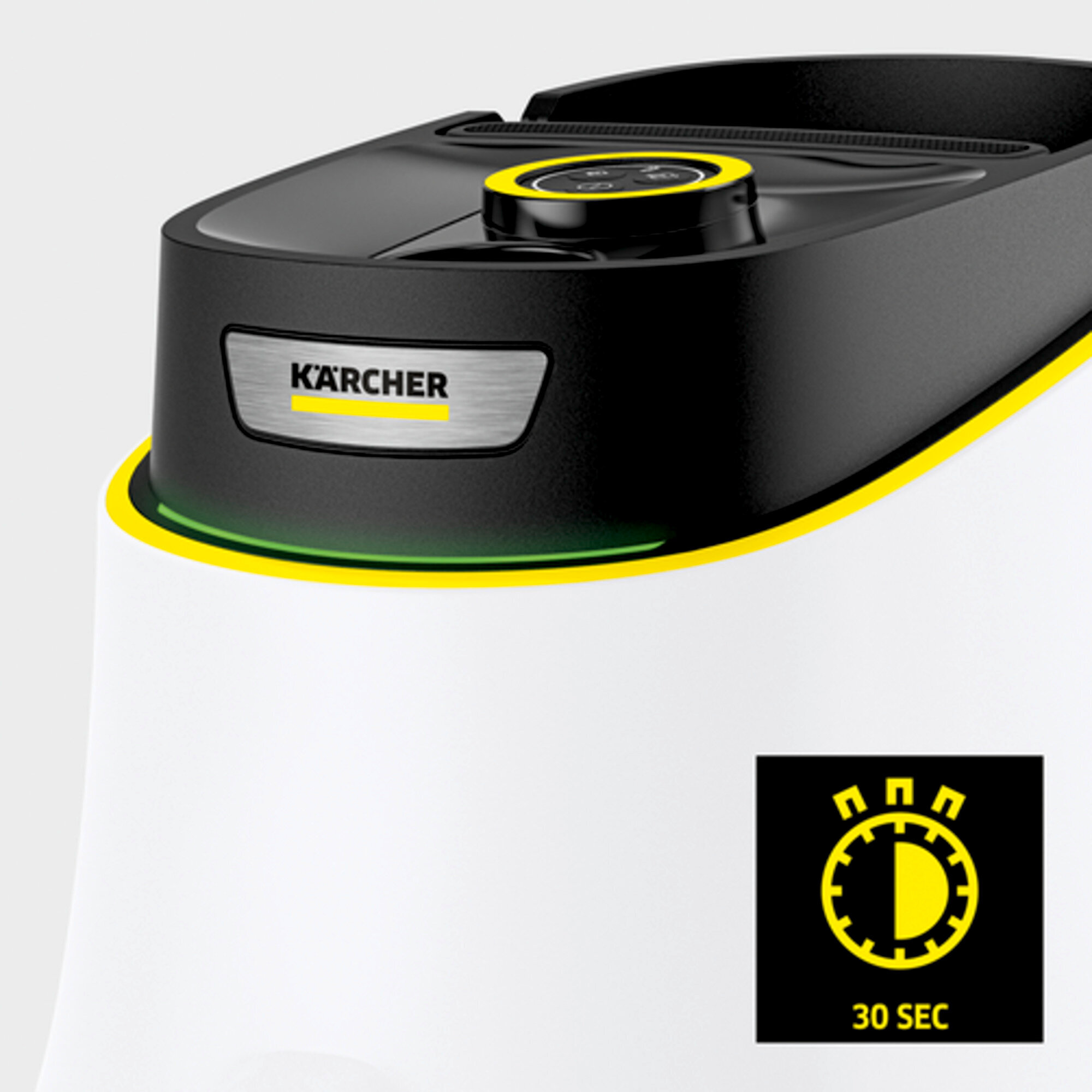 Nettoyeur vapeur Karcher SC 3 Deluxe Easyfix - Pression 3.5 bar- Débit vapeur 40 g/min- Temps de chauffe rapide- Kit sols Easyfix