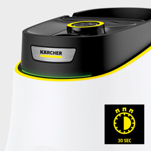 Nettoyeur vapeur Karcher SC 3 Deluxe Easyfix - Pression 3.5 bar- Débit vapeur 40 g/min- Temps de chauffe rapide- Kit sols Easyfix