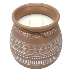 Well home vela aromática envase de cemento ø13x13cm