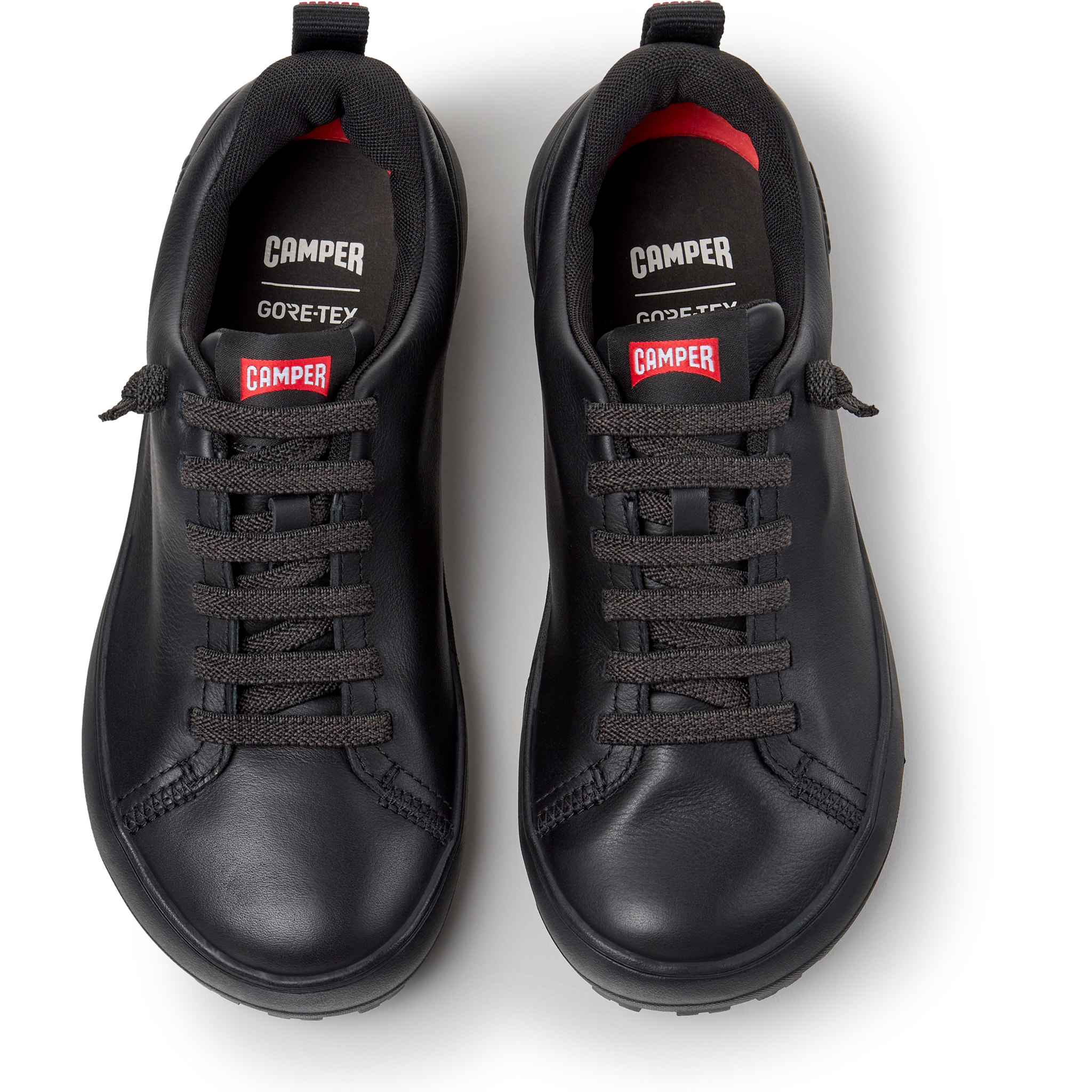 Zapatillas - CAMPER Peu Serra - Negro - Piel lisa